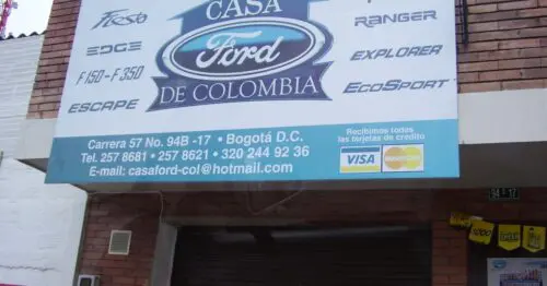 CASA FORD DE COLOMBIA CASA FORD DE COLOMBIA